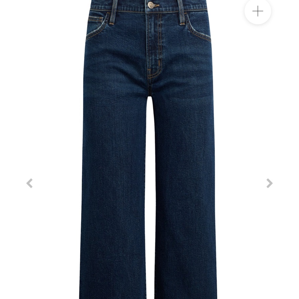 NWT Hudson Jeans Rosalie High-Rise Wide-Leg Ankle Jeans - Picture 11 of 12
